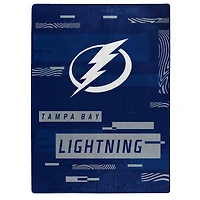 The Northwest Group  Tampa Bay Lightning 50" x 60" Digitize Raschel Throw Blanket