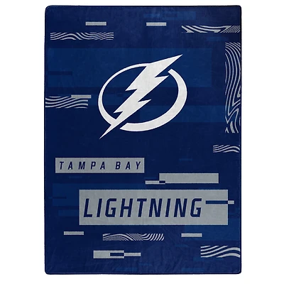 The Northwest Group  Tampa Bay Lightning 50" x 60" Digitize Raschel Throw Blanket