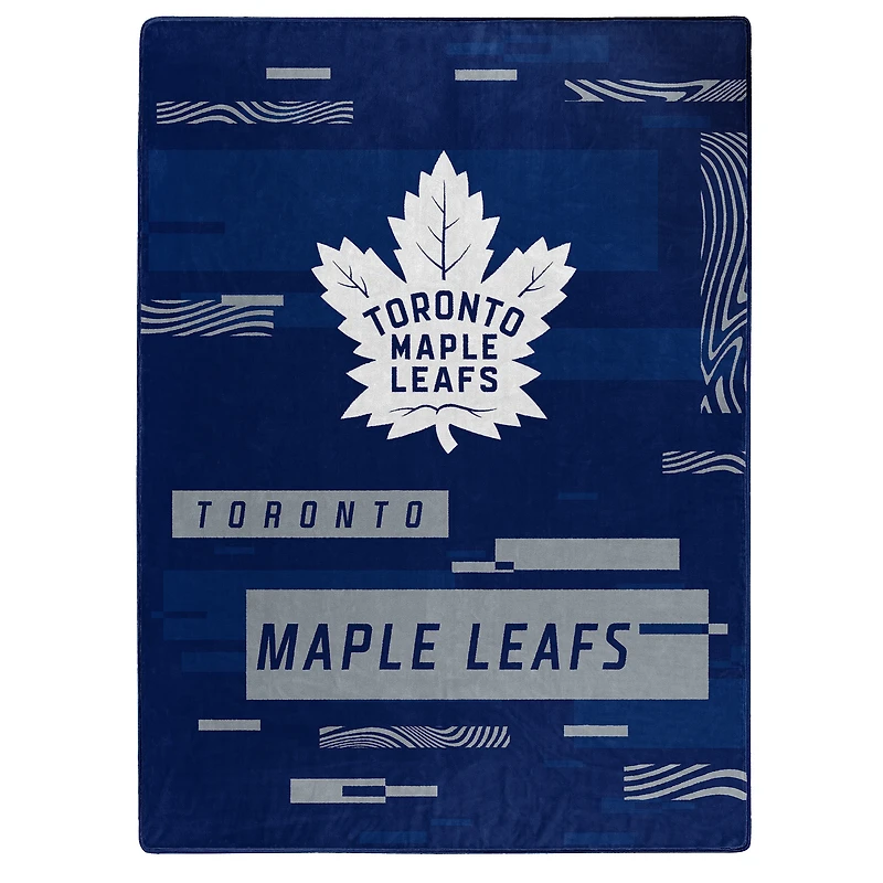The Northwest Group  Toronto Maple Leafs 50" x 60" Digitize Raschel Throw Blanket