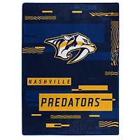 The Northwest Group  Nashville Predators 50" x 60" Digitize Raschel Throw Blanket