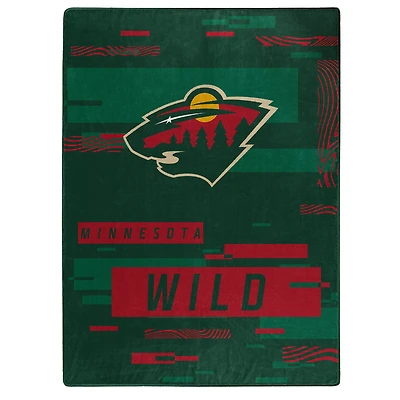 The Northwest Group  Minnesota Wild 50" x 60" Digitize Raschel Throw Blanket
