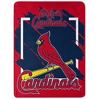 The Northwest Group  St. Louis Cardinals 46" x 60" Dimensional Micro Raschel Plush Throw Blanket