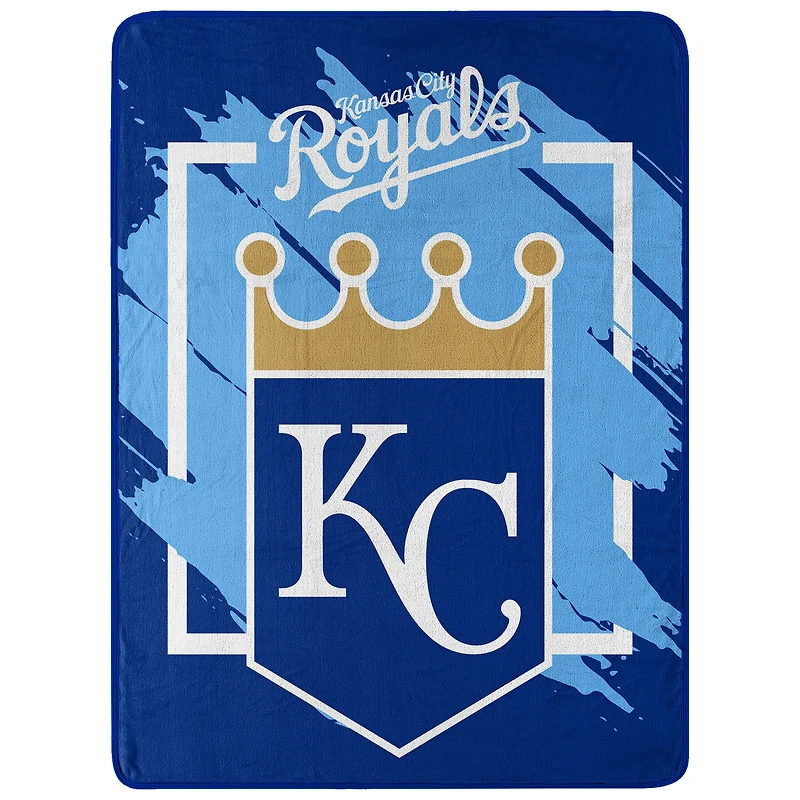 The Northwest Group  Kansas City Royals 46" x 60" Dimensional Micro Raschel Plush Throw Blanket
