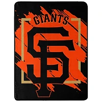 The Northwest Group  San Francisco Giants 46" x 60" Dimensional Micro Raschel Plush Throw Blanket