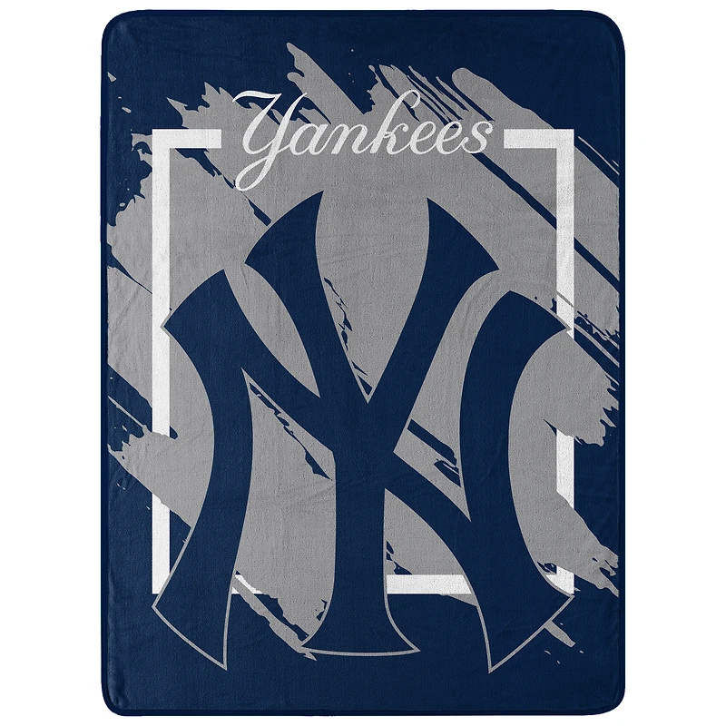 The Northwest Group  New York Yankees 46" x 60" Dimensional Micro Raschel Plush Throw Blanket