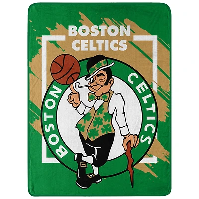 The Northwest Group  Boston Celtics 46" x 60" Dimensional Micro Raschel Plush Throw Blanket