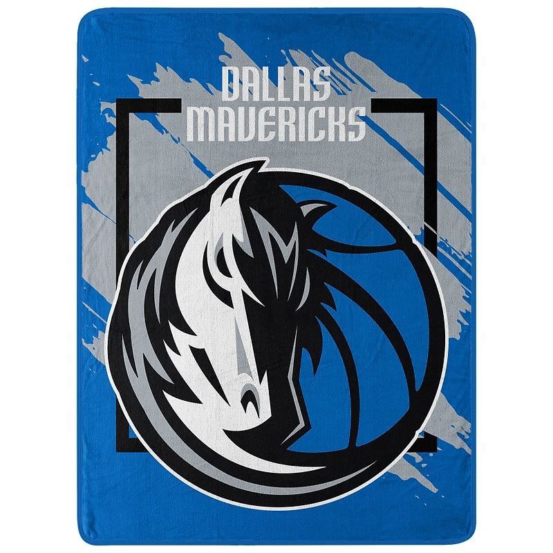 The Northwest Group  Dallas Mavericks 46" x 60" Dimensional Micro Raschel Plush Throw Blanket