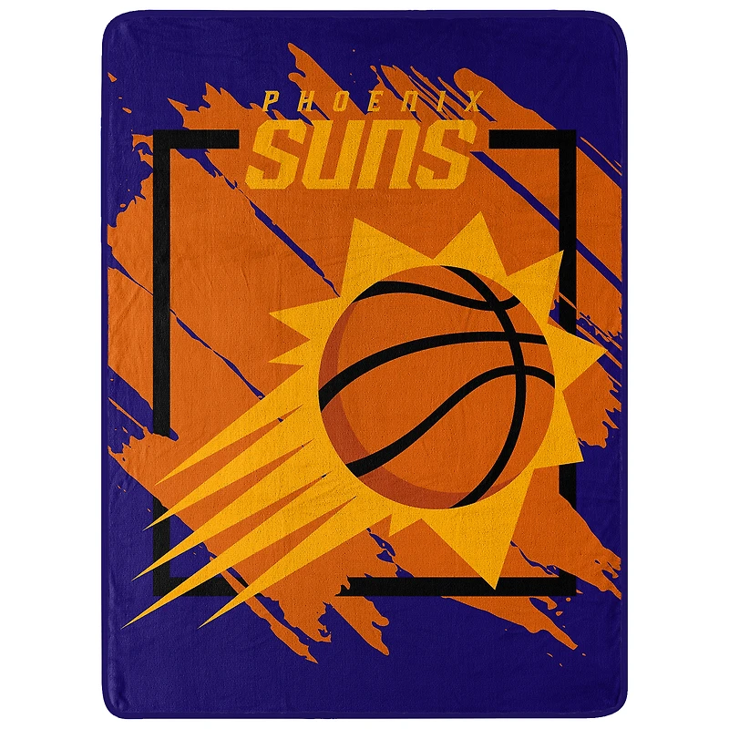 The Northwest Group  Phoenix Suns 46" x 60" Dimensional Micro Raschel Plush Throw Blanket