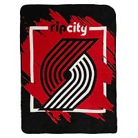 The Northwest Group  Portland Trail Blazers 46" x 60" Dimensional Micro Raschel Plush Throw Blanket