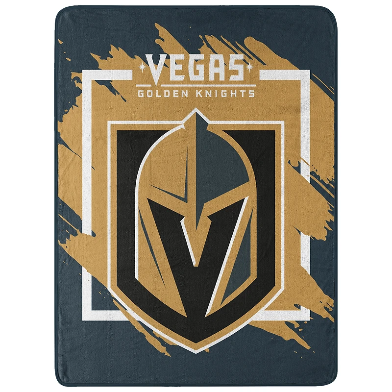 The Northwest Group  Vegas Golden Knights 46" x 60" Dimensional Micro Raschel Plush Throw Blanket