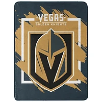 The Northwest Group  Vegas Golden Knights 46" x 60" Dimensional Micro Raschel Plush Throw Blanket