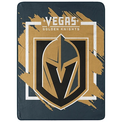 The Northwest Group  Vegas Golden Knights 46" x 60" Dimensional Micro Raschel Plush Throw Blanket