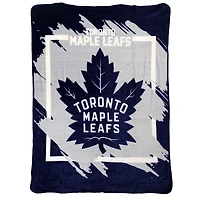 The Northwest Group  Toronto Maple Leafs 46" x 60" Dimensional Micro Raschel Plush Throw Blanket