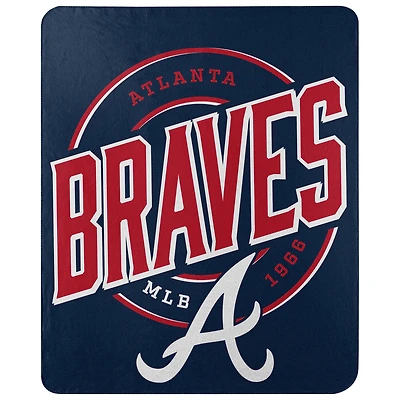 The Northwest Group  Atlanta Braves 50" x 60" Campaign Fleece Throw