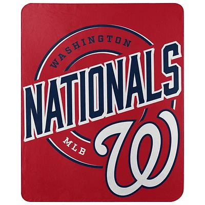 The Northwest Group  Washington Nationals 50" x 60" Campaign Fleece Throw