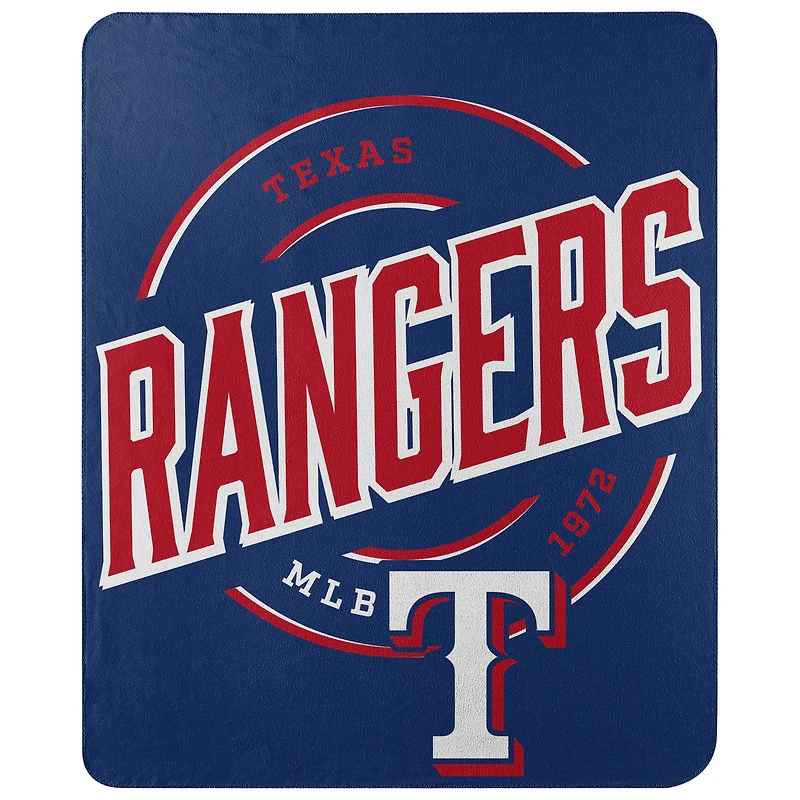The Northwest Group  Texas Rangers 50" x 60" Campaign Fleece Throw
