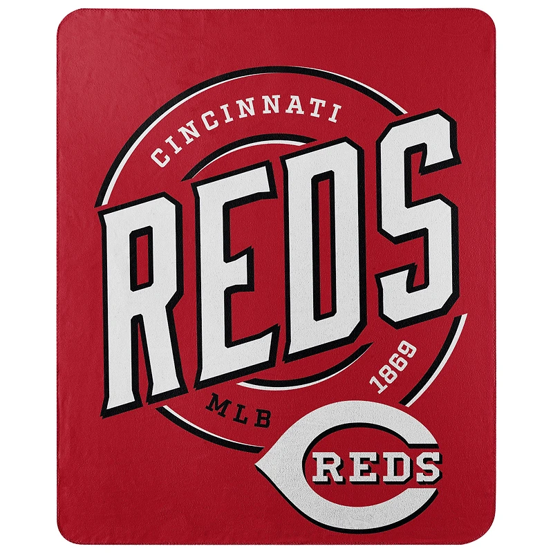 The Northwest Group  Cincinnati Reds 50" x 60" Campaign Fleece Throw