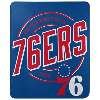 The Northwest Group  Philadelphia 76ers 50" x 60" Campaign Fleece Throw