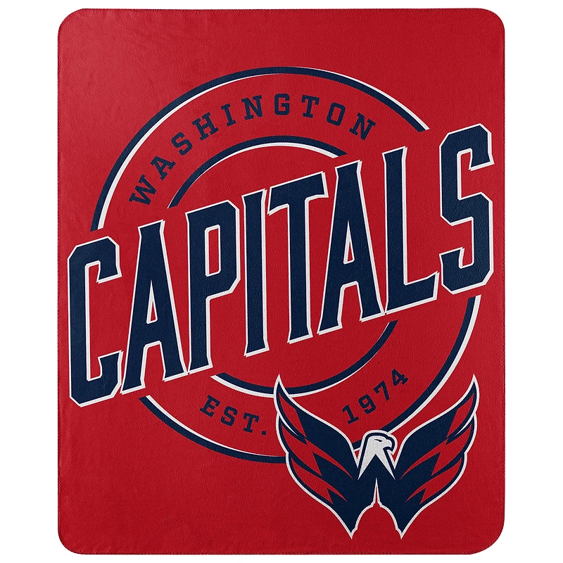 The Northwest Group  Washington Capitals 50" x 60" Campaign Fleece Throw