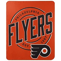 The Northwest Group  Philadelphia Flyers 50" x 60" Campaign Fleece Throw