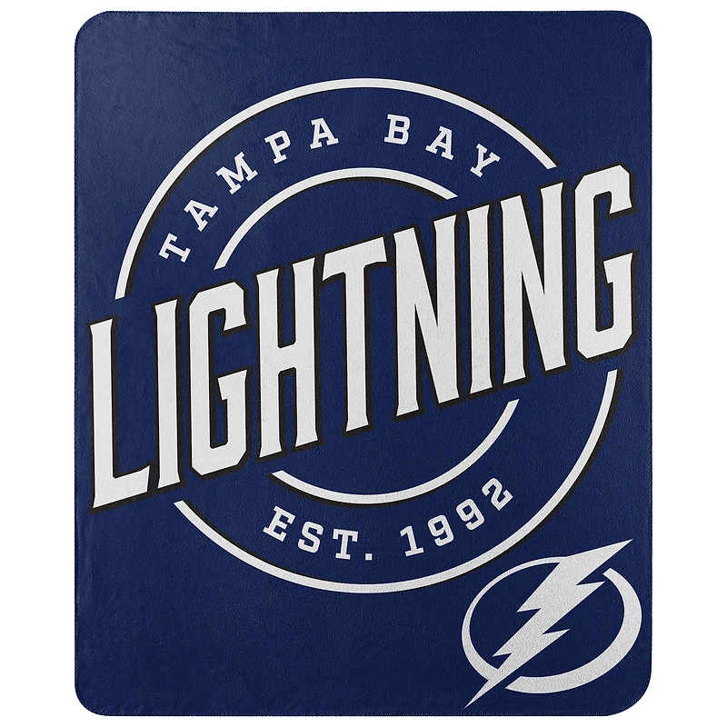 The Northwest Group  Tampa Bay Lightning 50" x 60" Campaign Fleece Throw
