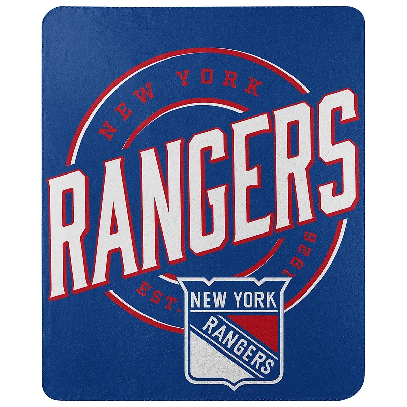 The Northwest Group  New York Rangers 50" x 60" Campaign Fleece Throw