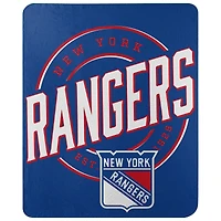 The Northwest Group  New York Rangers 50" x 60" Campaign Fleece Throw
