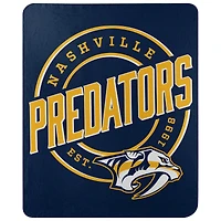 The Northwest Group  Nashville Predators 50" x 60" Campaign Fleece Throw