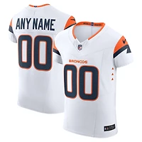 Men's Nike White Denver Broncos Vapor F.U.S.E. Elite Custom Jersey