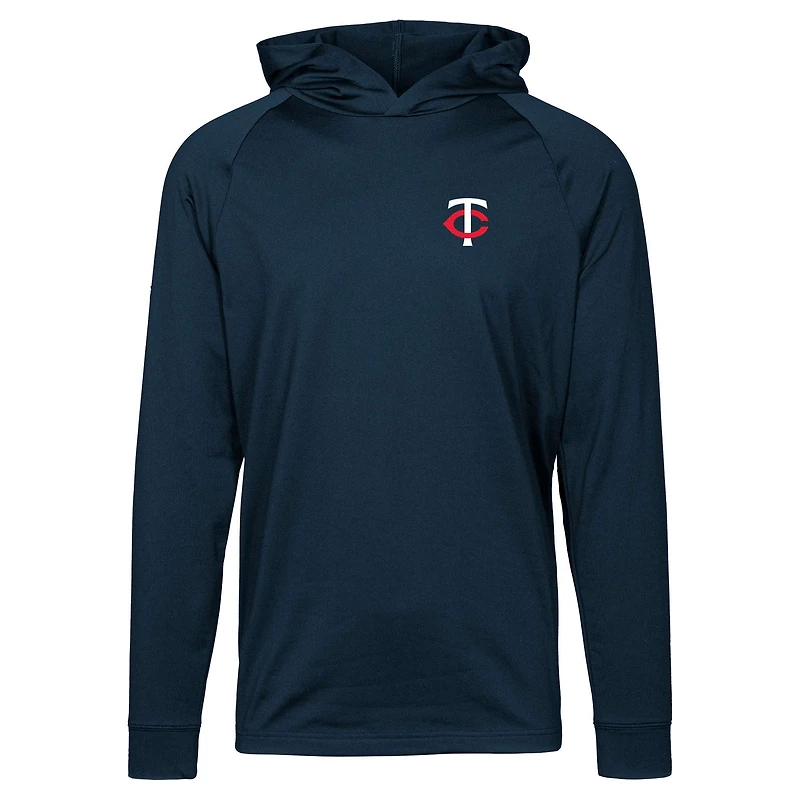 Men's Levelwear  Navy Minnesota Twins Dimension Insignia Core Pullover Hoodie