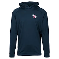 Men's Levelwear  Navy Cleveland Guardians Dimension Insignia 2.0 Pullover Hoodie