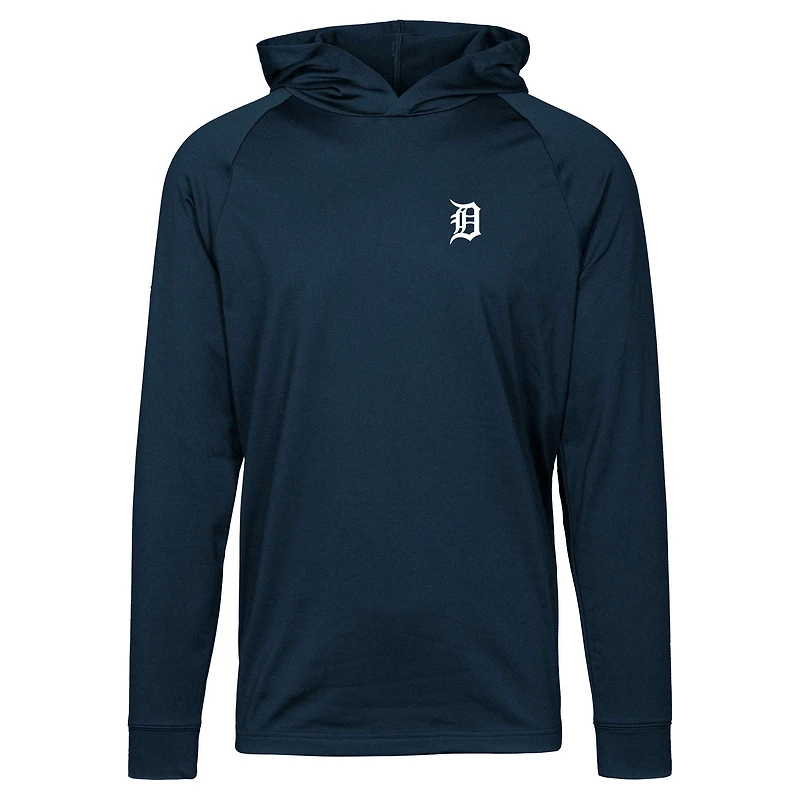Men's Levelwear  Navy Detroit Tigers Dimension Insignia 2.0 Pullover Hoodie