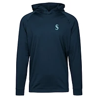 Men's Levelwear  Navy Seattle Mariners Dimension Insignia 2.0 Pullover Hoodie