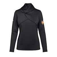 Women's Levelwear  Black New York Mets Juliet Insignia 2.0 Pullover Sweatshirt