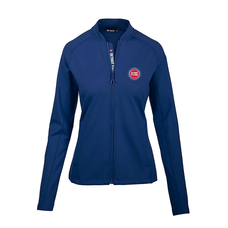 Women's Levelwear Royal Detroit Pistons Ezra Insignia Core Full-Zip Jacket