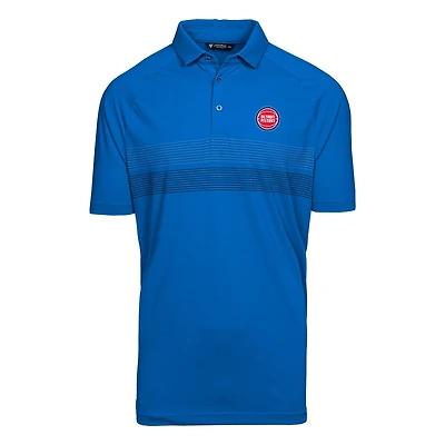 Men's Levelwear  Royal Detroit Pistons Mason Insignia Core Polo