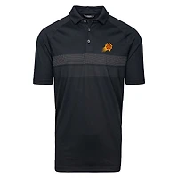 Men's Levelwear  Black Phoenix Suns Mason Insignia Core Polo