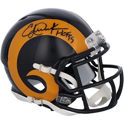 Eric Dickerson St. Louis Rams Autographed Riddell 1981-1999 Throwback Speed Mini Helmet