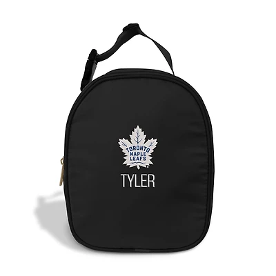 Chad & Jake  Black Toronto Maple Leafs Personalized Insulated Lunchbox