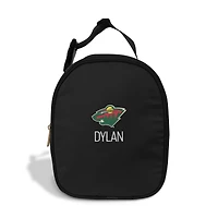 Chad & Jake  Black Minnesota Wild Personalized Insulated Lunchbox
