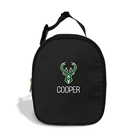 Chad & Jake  Black Milwaukee Bucks Personalized Insulated Lunchbox