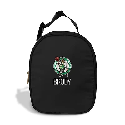 Chad & Jake  Black Boston Celtics Personalized Insulated Lunchbox