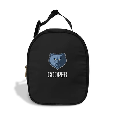 Chad & Jake  Black Memphis Grizzlies Personalized Insulated Lunchbox