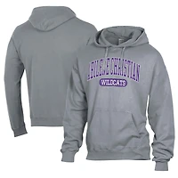Men's Comfort Wash  Gray Abilene Christian University Wildcats Lightweight Fleece Pullover Hoodie