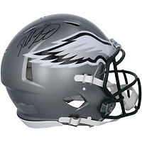 Dallas Goedert Philadelphia Eagles Autographed Riddell Authentic Helmet