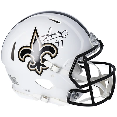 Alvin Kamara New Orleans Saints Autographed Riddell Authentic Helmet