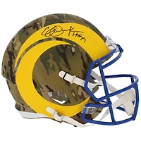 Eric Dickerson Los Angeles Rams Autographed Riddell Replica Helmet with Inscription