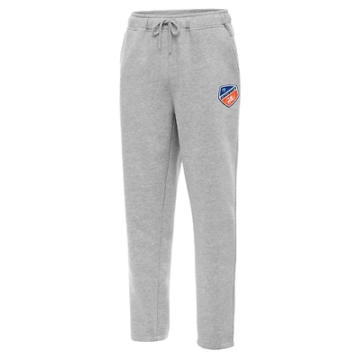 Men's Antigua Heather Gray FC Cincinnati Victory Sweatpants