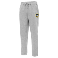 Men's Antigua Heather Gray LA Galaxy Victory Sweatpants
