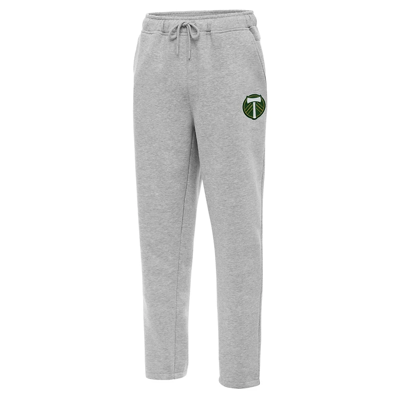 Men's Antigua Heather Gray Portland Timbers Victory Sweatpants
